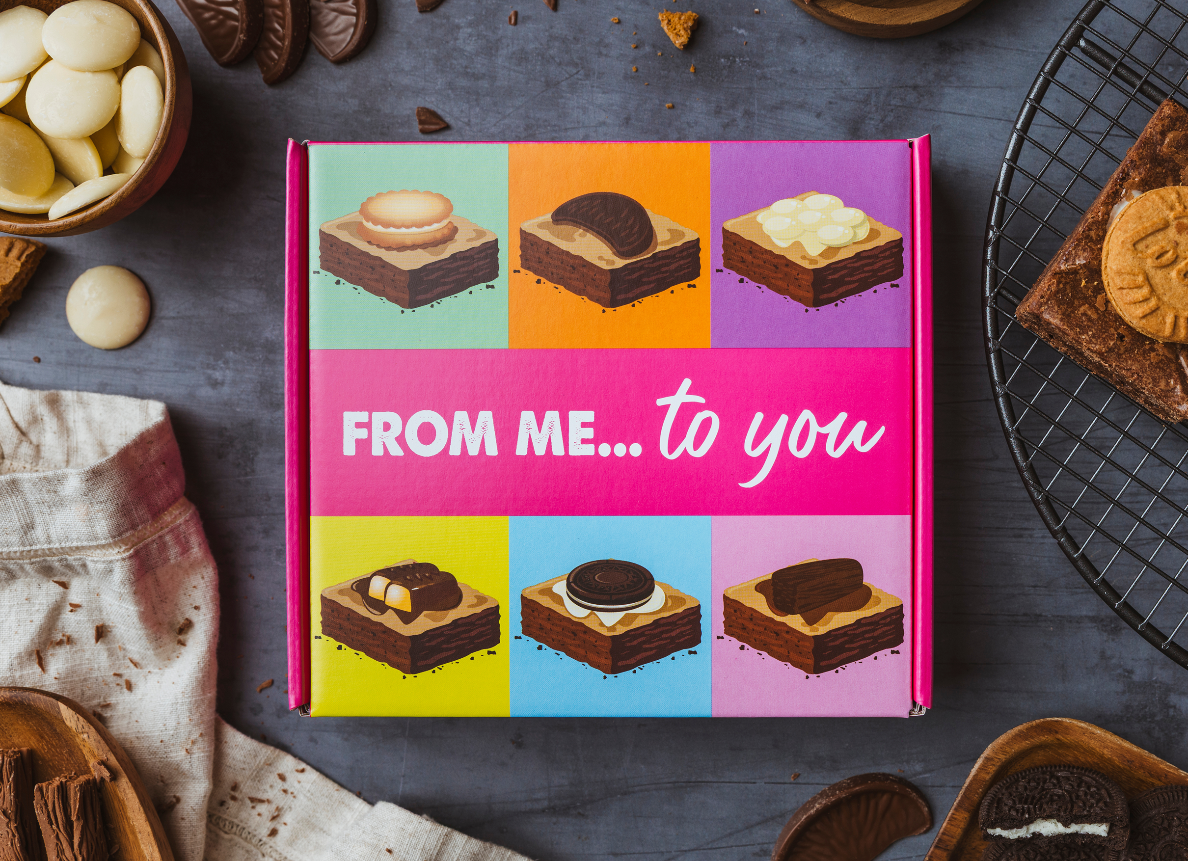 Letterbox Brownies | Serves 6